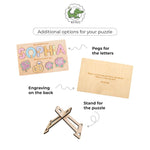 Personalized Wedding Busy Board Wooden Busy Boards Busypuzzle