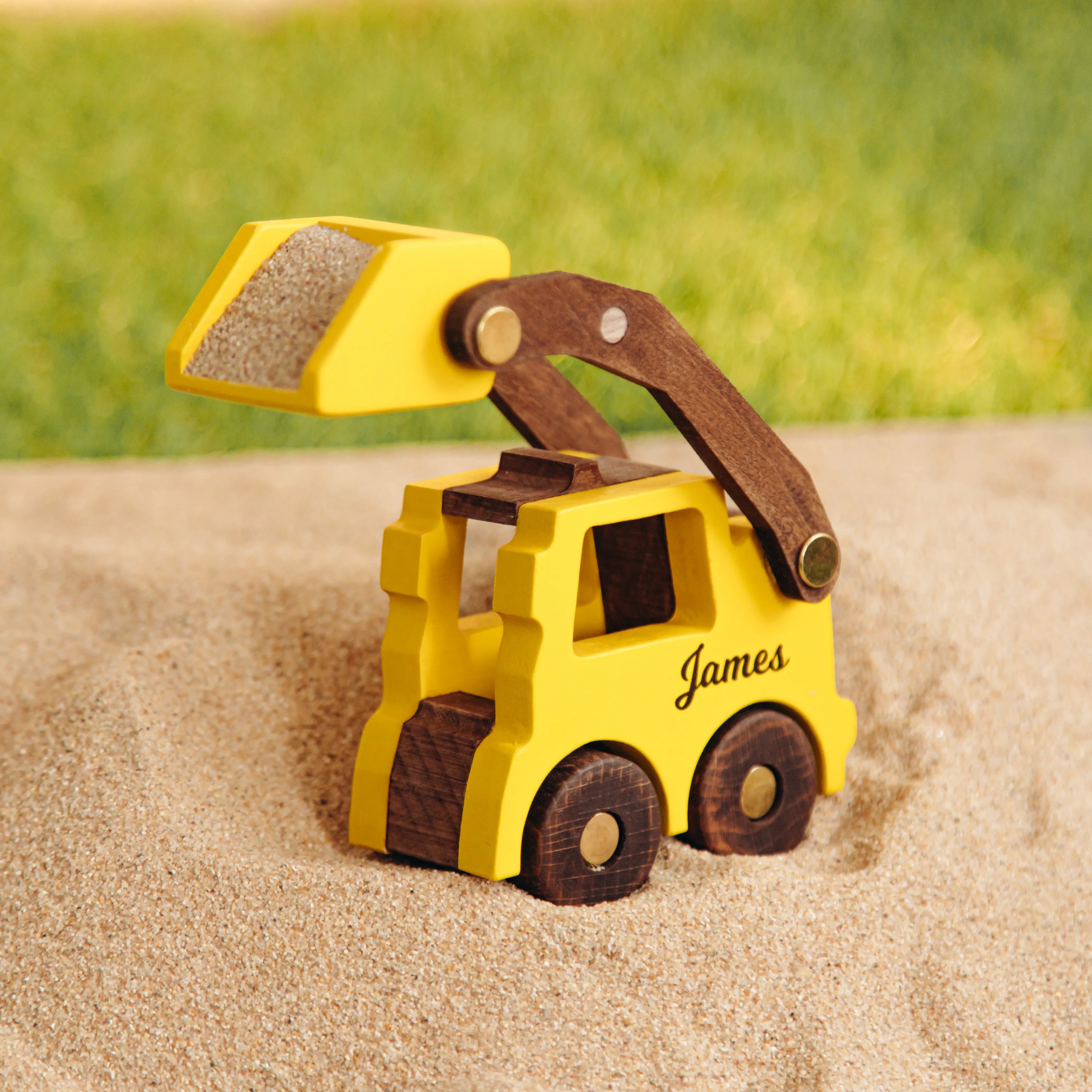 Construction Toy Vehicle Wooden Cars Busypuzzle
