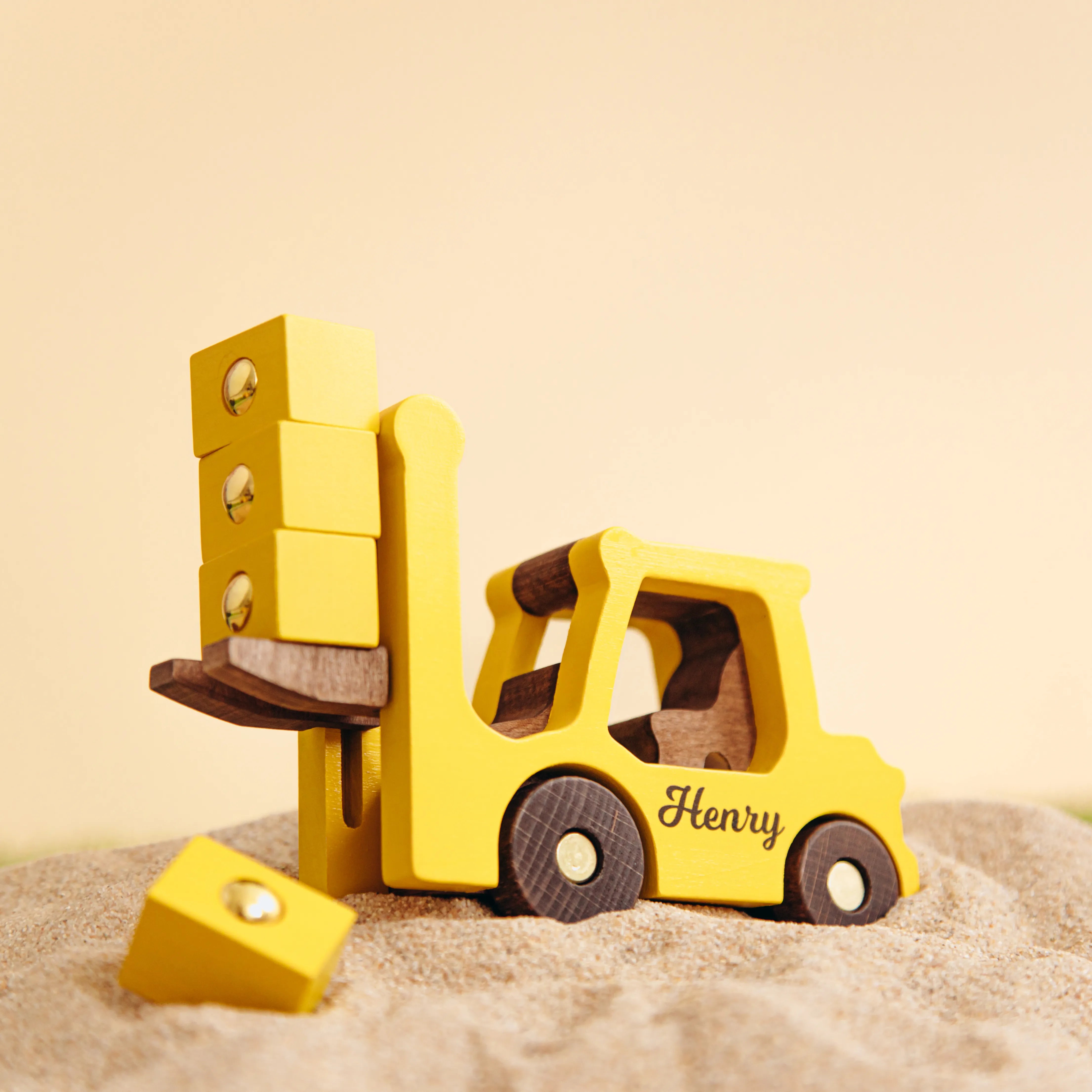 Construction Toy Vehicle Wooden Cars Busypuzzle