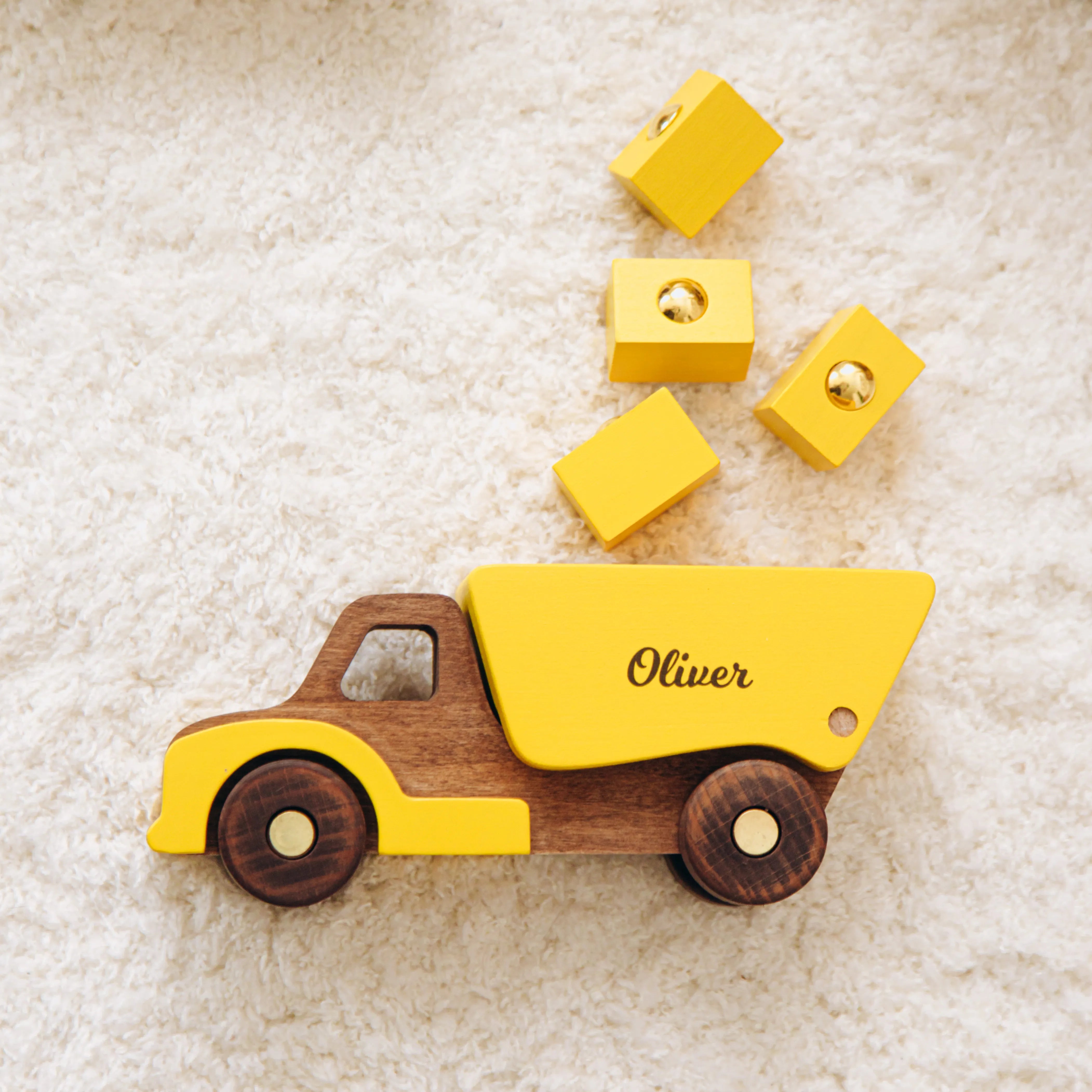 Construction Toy Vehicle Wooden Cars Busypuzzle