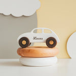 Wooden Colored Cars - Personalized Wooden Vehicle Toy Wooden Cars Busypuzzle