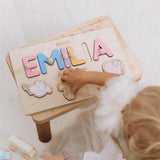 Baby Name Puzzle for Dedication – Christian Nursery Gift