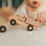 Personalized Wooden Toy Car – Handcrafted Montessori Vehicle Wooden Cars Busypuzzle