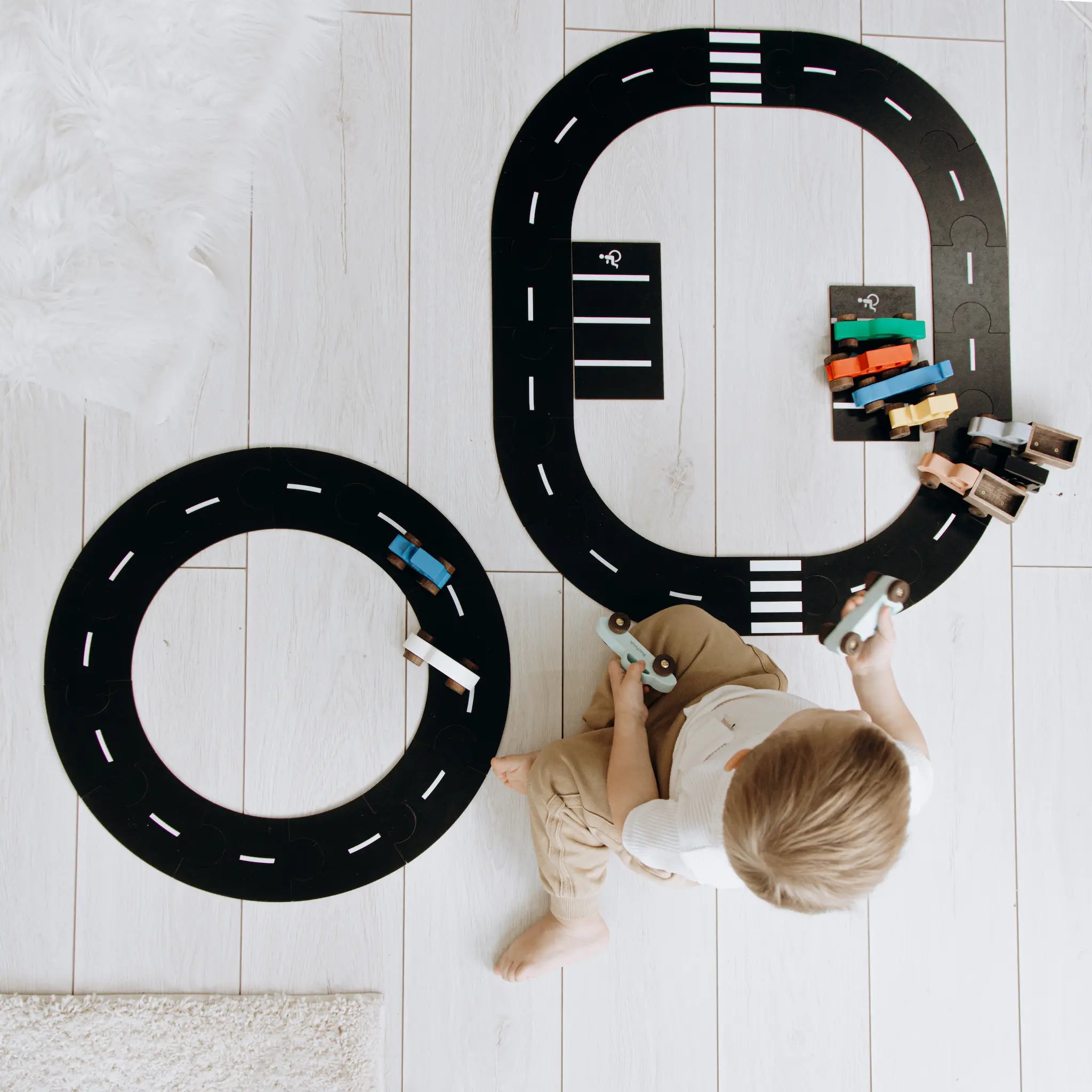 Wooden Colored Cars - Personalized Wooden Vehicle Toy Wooden Cars Busypuzzle