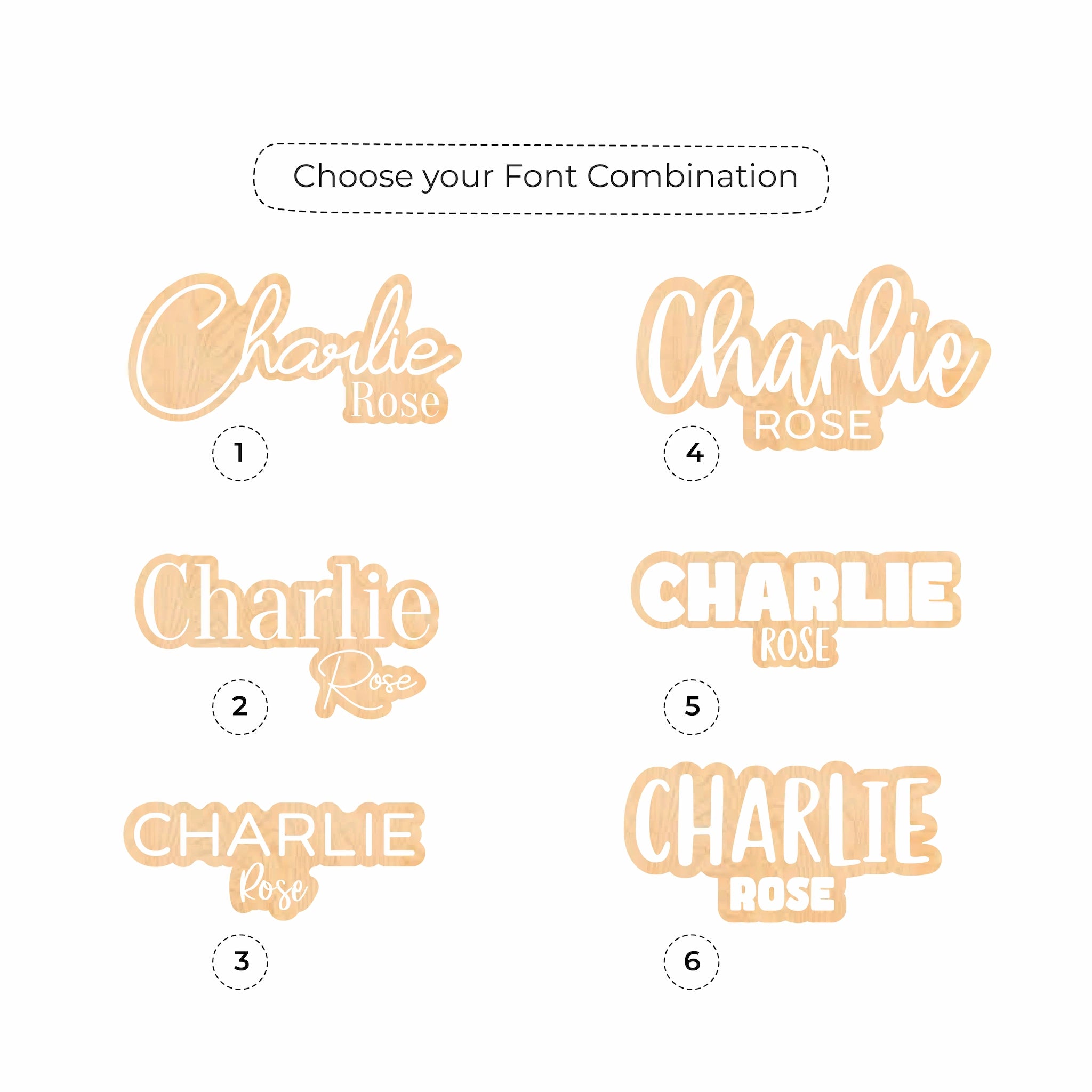 Custom Wooden Nursery Name Sign Personalized Wooden Decor Busypuzzle