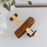 Personalized Wooden Airplane Toy – Natural Wood Aviation Gift Eco-Friendly Wooden Vehicles Busypuzzle