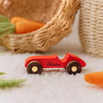 Wooden Colored Cars - Personalized Wooden Vehicle Toy Wooden Cars Busypuzzle