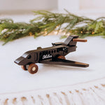 Wooden Passenger Plane Toy - Personalized Gift for Toddlers Eco-Friendly Wooden Vehicles Busypuzzle