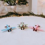 Wooden Colored Planes - Personalized Wooden Aviation Toy Eco-Friendly Wooden Vehicles Busypuzzle