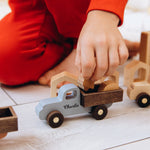 Handcrafted Wooden Truck Toy – Personalized Montessori Vehicle Gift  Busypuzzle