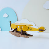 Personalized Wooden Plane Toy