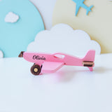 Personalized Wooden Plane Toy