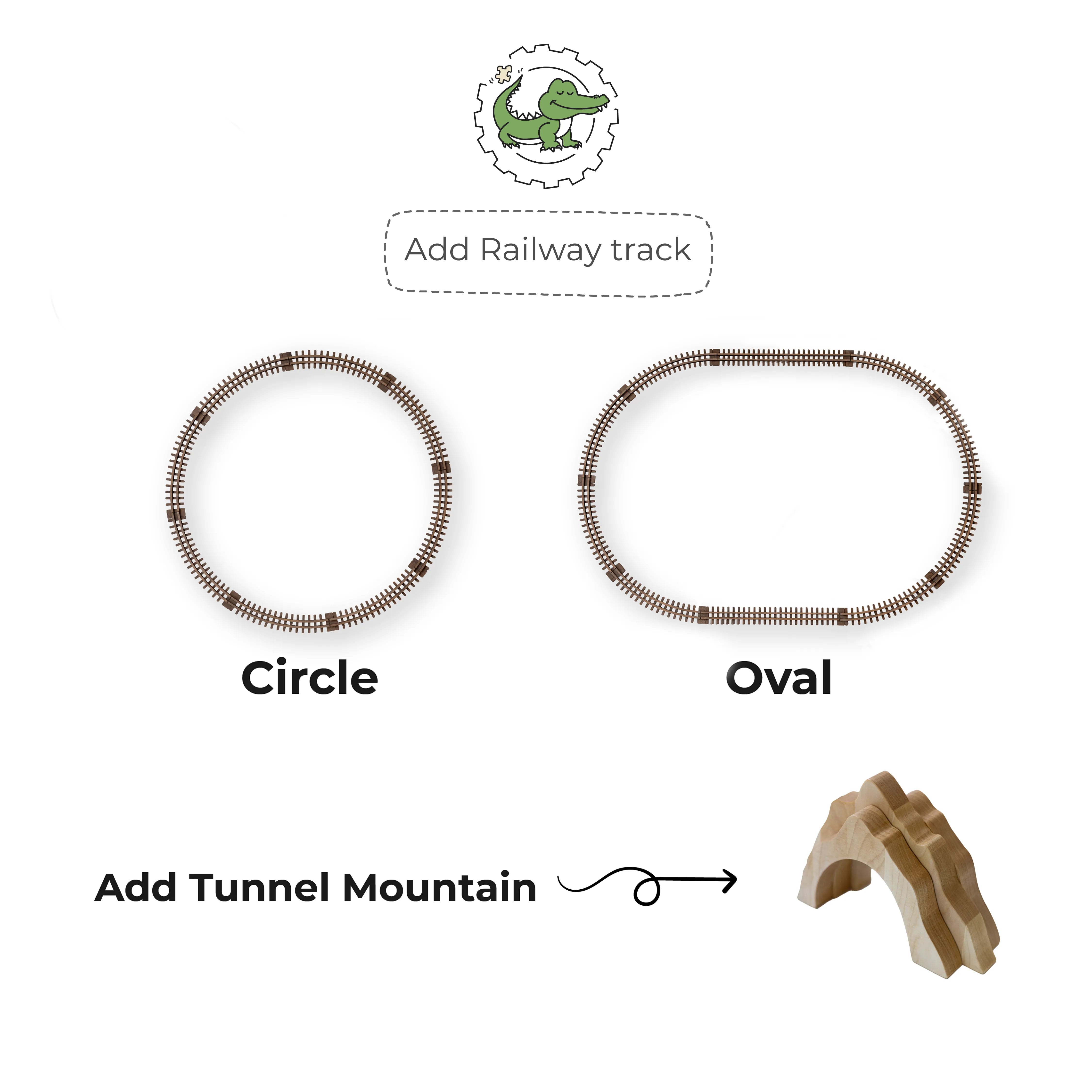 Build Your Name with a Custom Letter Train Eco-Friendly Wooden Trains Busypuzzle