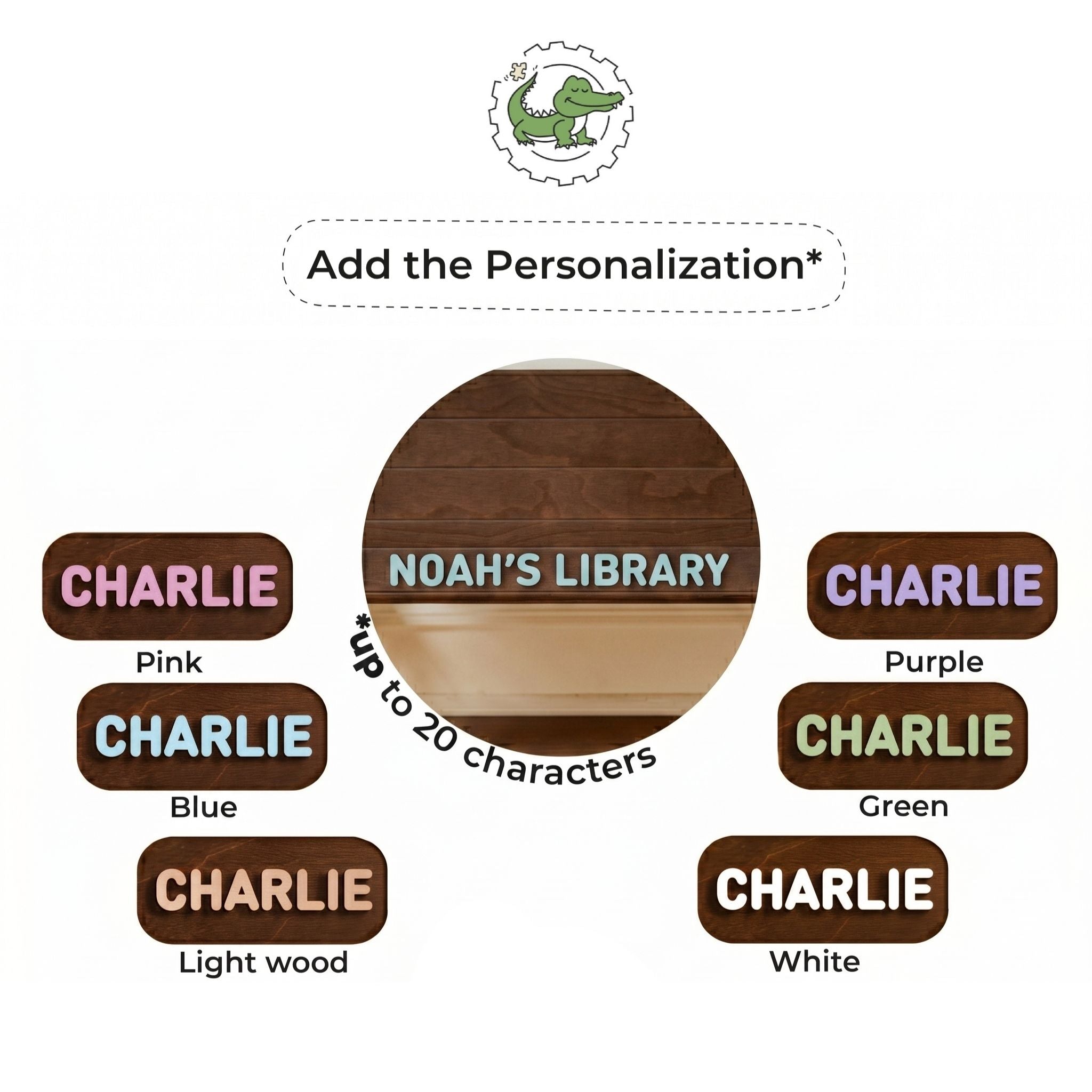 Dark Wood Montessori Bookshelf – Personalized Nursery Book Display Nursery Furniture Busypuzzle