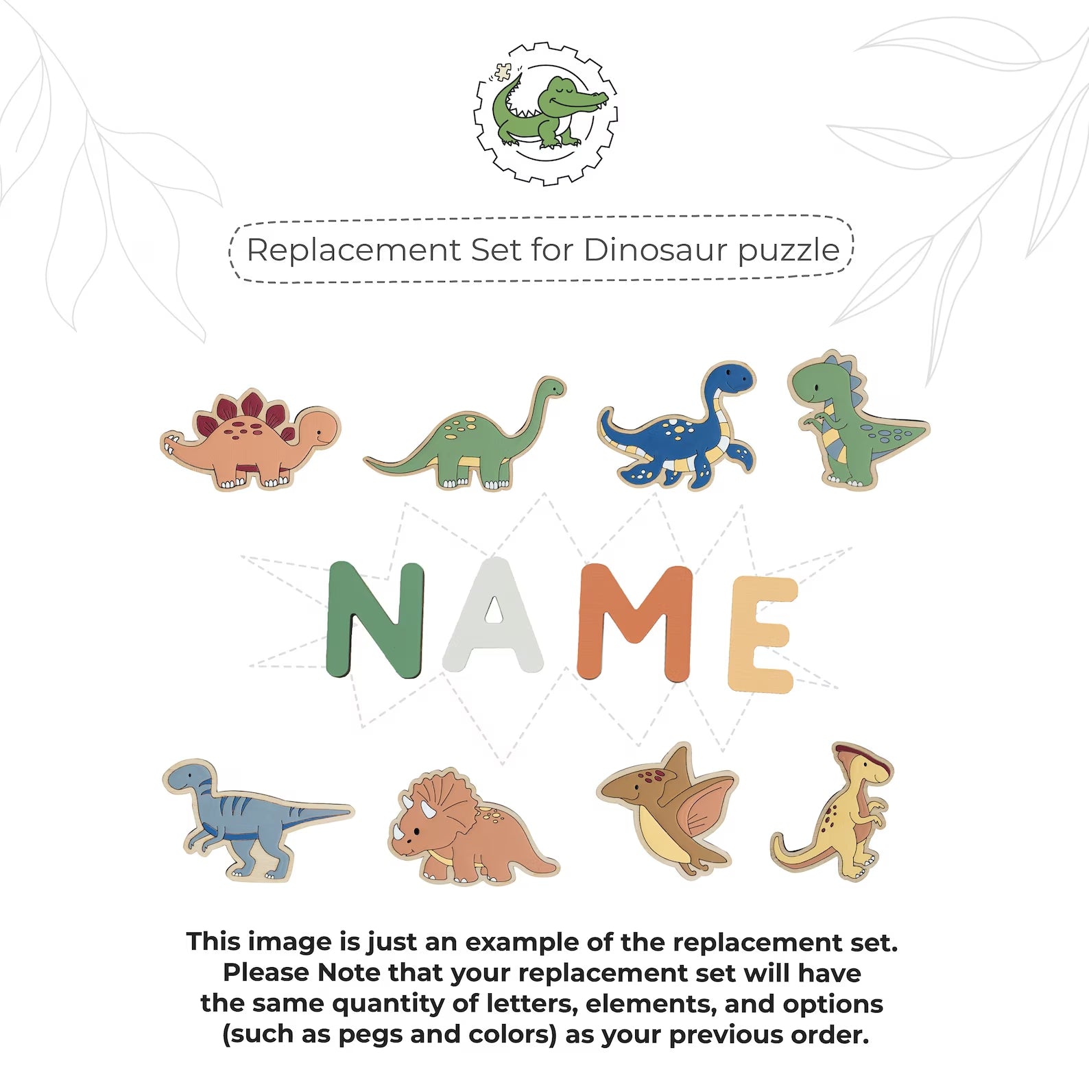 Replacement Letters, Elements, Pieces  Busypuzzle