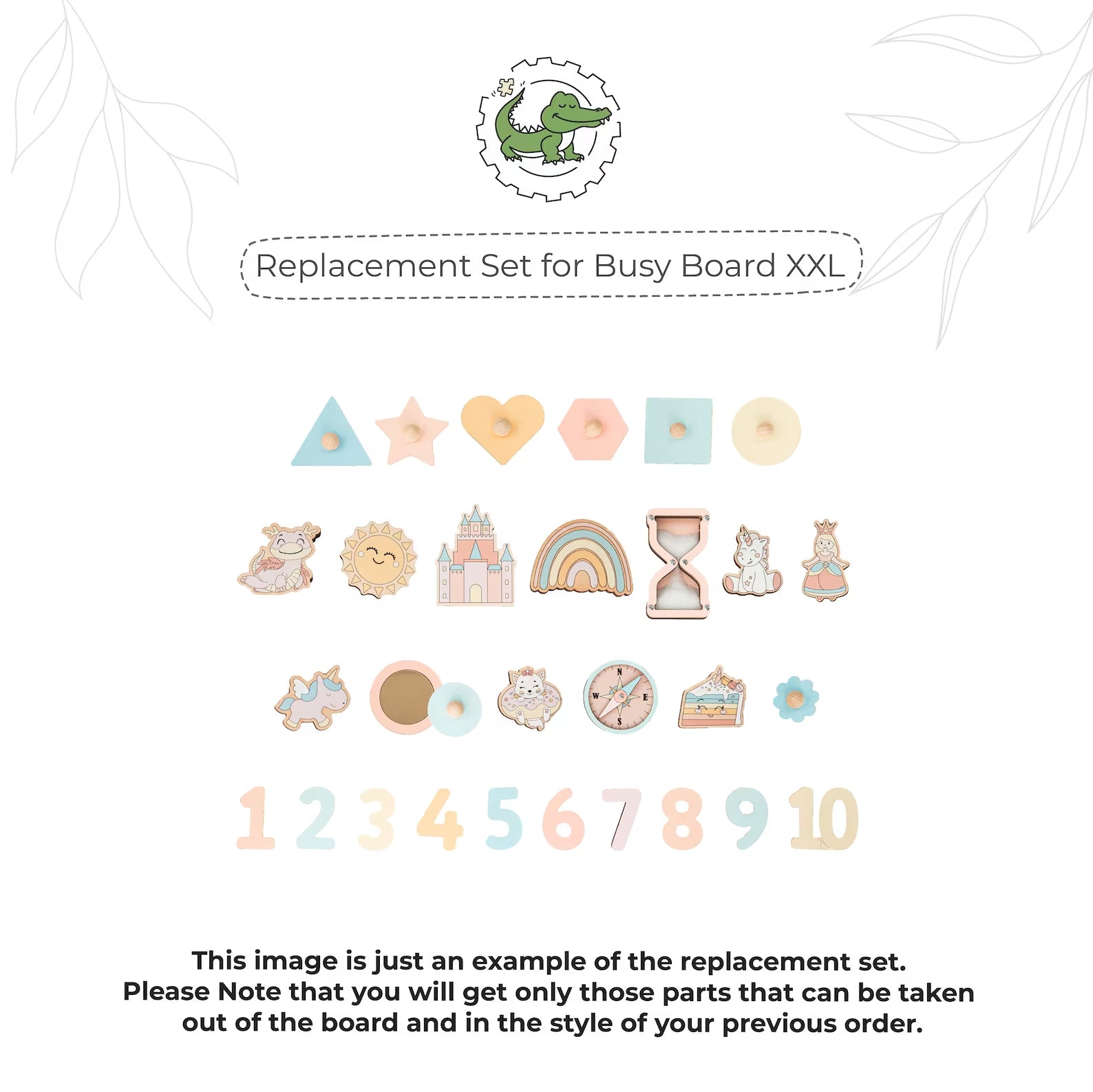 Replacement Letters, Elements, Pieces  Busypuzzle