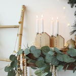 Wooden Candle Holders Eco-Friendly Christmas Products Busypuzzle